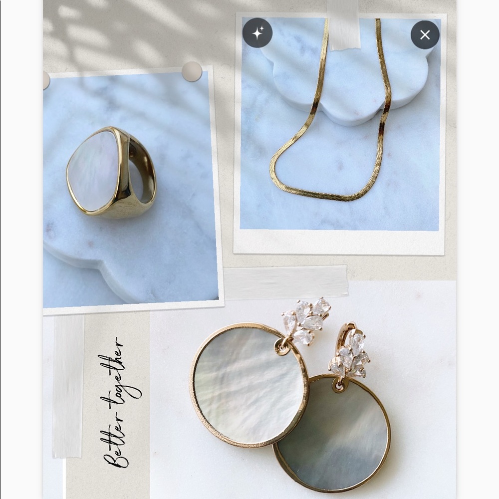 April Mother Shell ring - Picture 7 of 7